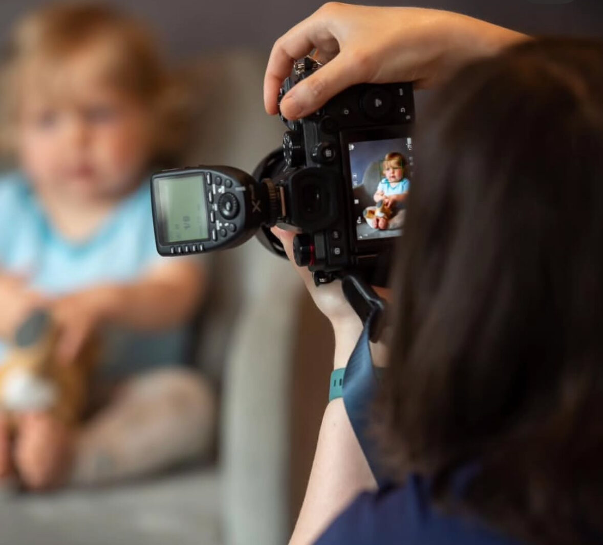 An example of Kent photography sessions at the Medway Baby&Toddler event.