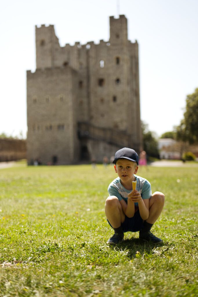 family photography at rochester castle