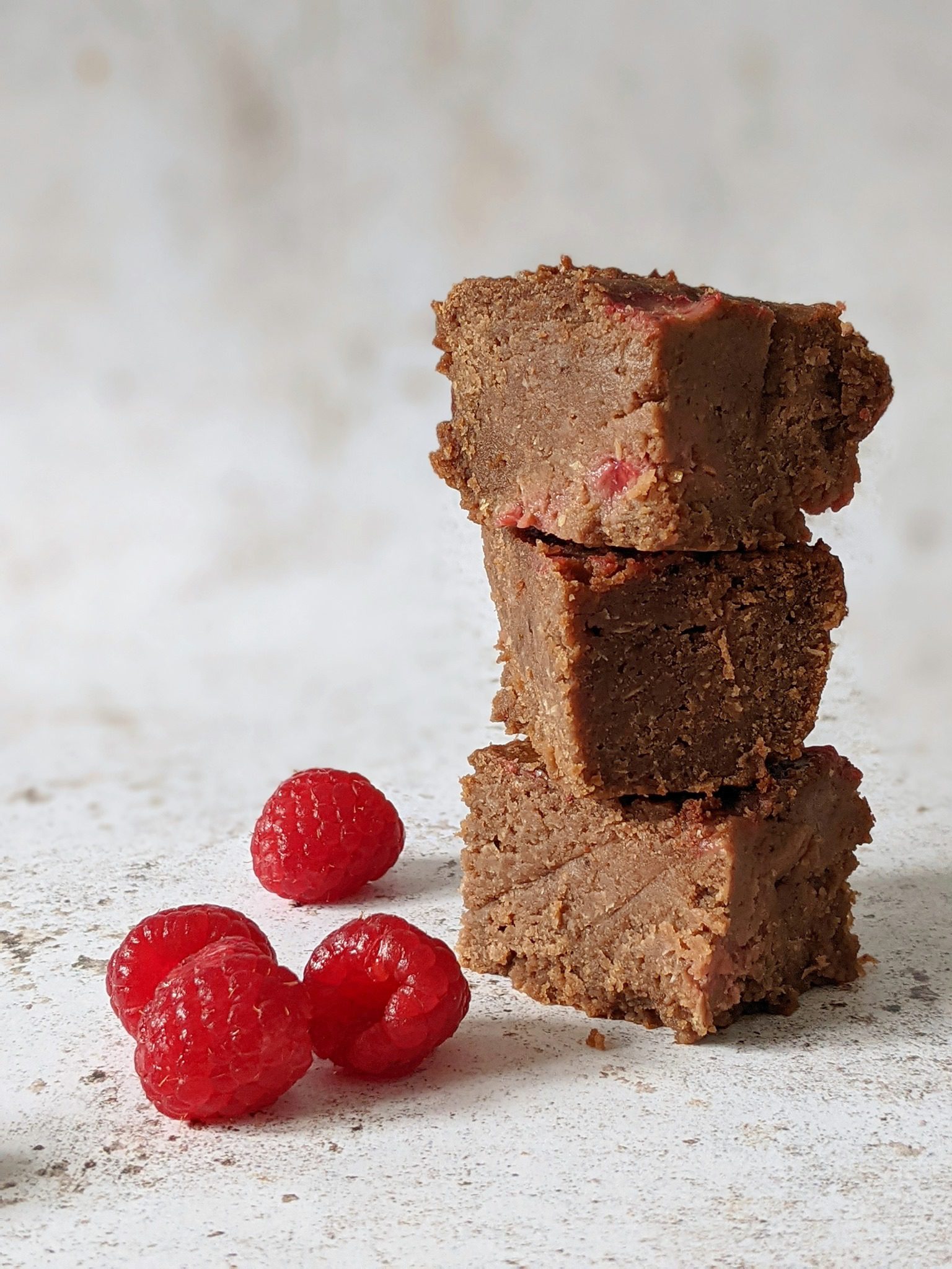 suger free brownie food photography